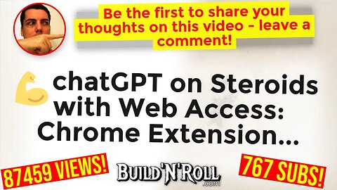 💪 chatGPT on Steroids with Web Access: Chrome Extension...