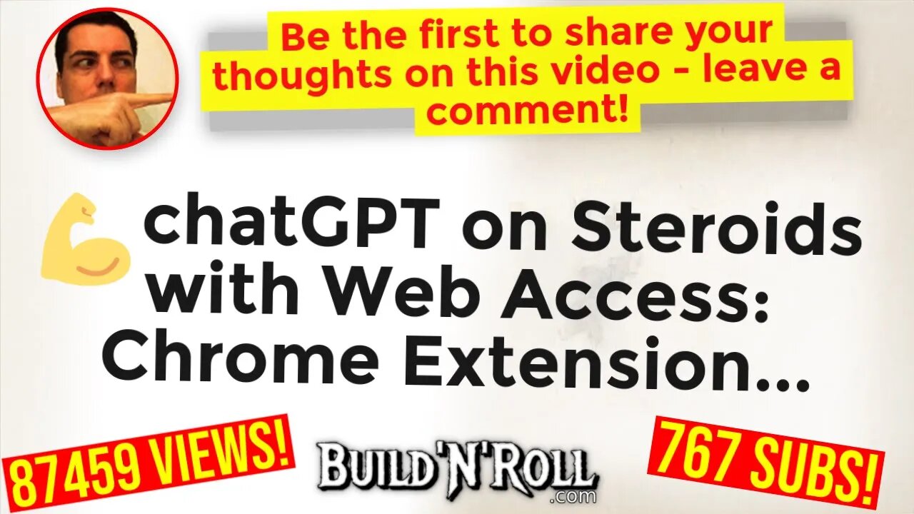 💪 chatGPT on Steroids with Web Access: Chrome Extension...