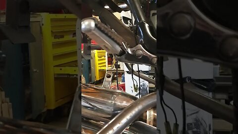 Rhino trikes create a funky one off frame for a Yamaha Virago 1100 trike