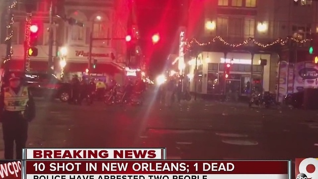 Bourbon Street shooting: 1 dead, 9 injured in shooting at popular New Orleans tourist attraction