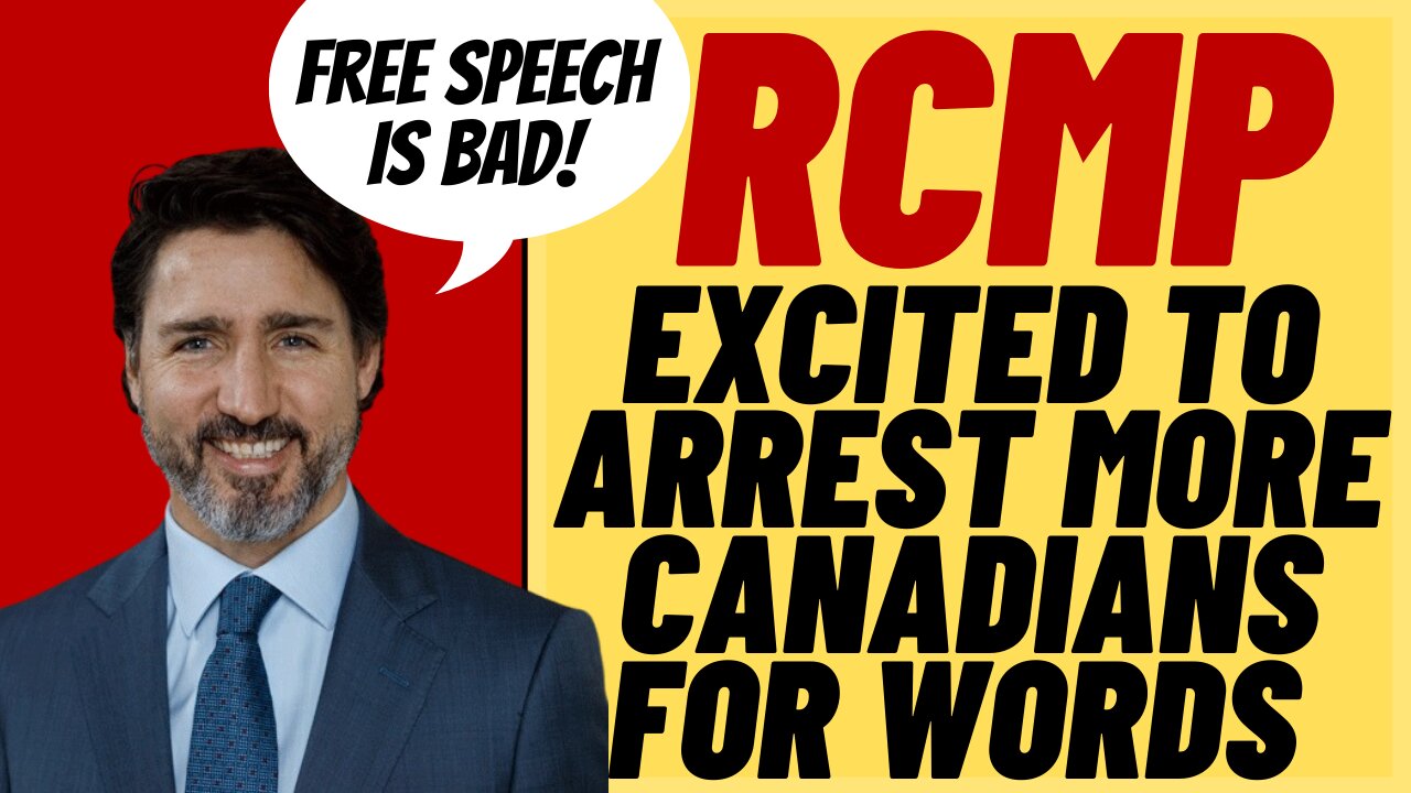 TRUDEAU'S CENSORSHIP BILL Promises More Arrests With Canada's BILL C-36