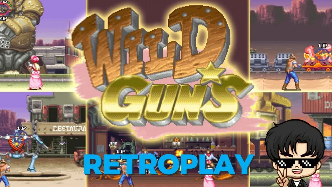 Wild guns Snes Msu-1 Audio Cd - 60 fps - Retroplay