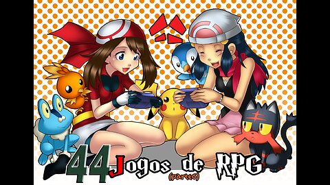 Minha jornada Pokemon - 44 jogos de rpg