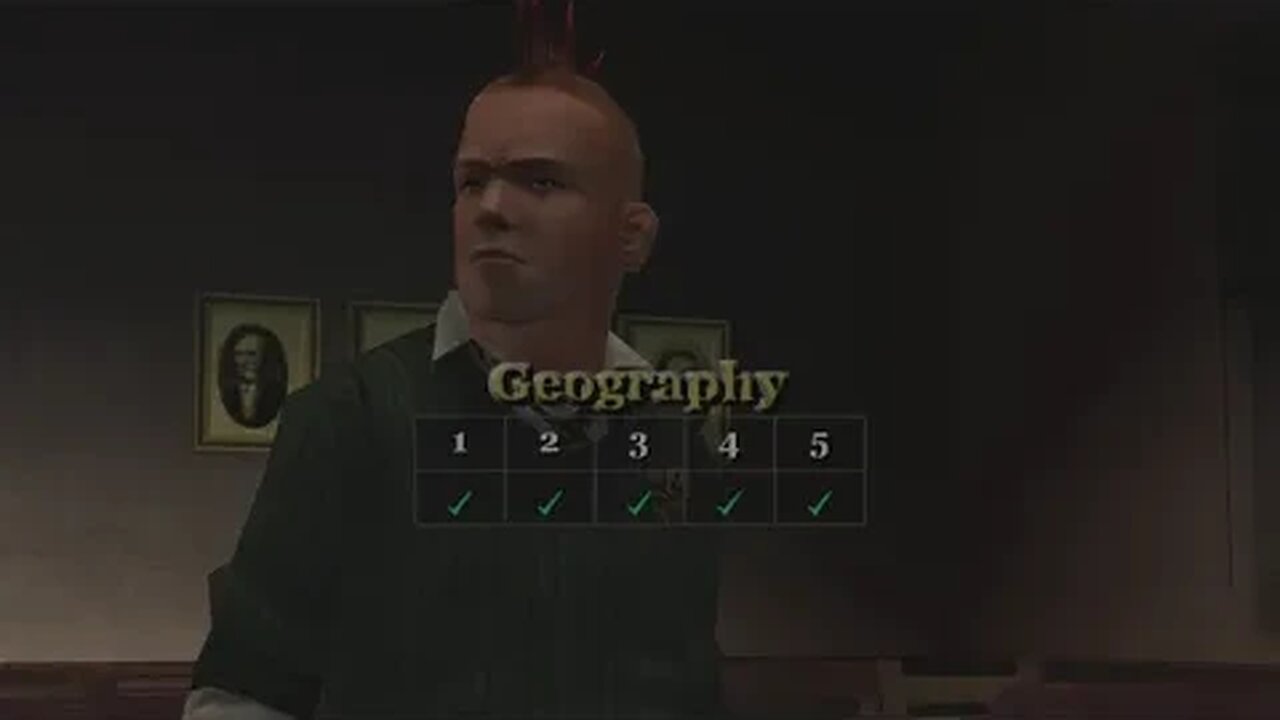 Bully Scholarship Edition Play Through #48 Class and Collecting more Things No Commentary