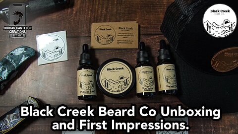 I CAN'T BELIEVE BLACK CREEK BEARD CO SENT THIS?! Black Creek Beard Co Unboxing + First Impressions!