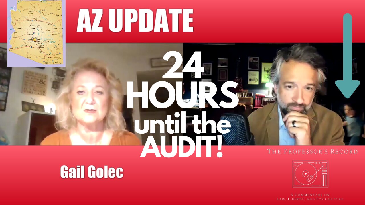 24 HOURS until AZ ELECTION Ballot AUDIT! UPDATE!