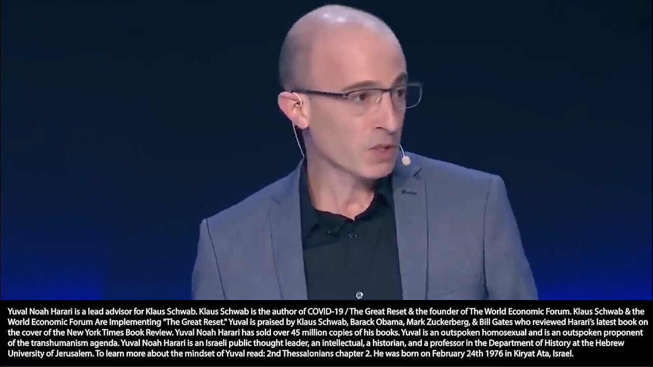 Yuval Noah Harari | "A.I. Doesn't Need to Killer Robots to Shoot Us, It Can Get Humans to Pull the Trigger. A.I. Has Just Hacked the Operating System of Human Civizilation, We Are Talking About the End of Human History." - Yuval Noah Harari