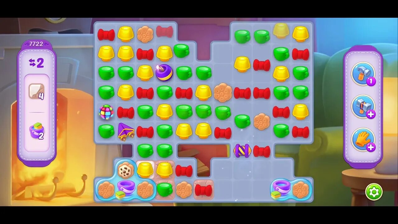 Playrix Homescapes Gameplay Walkthrough Level 7722