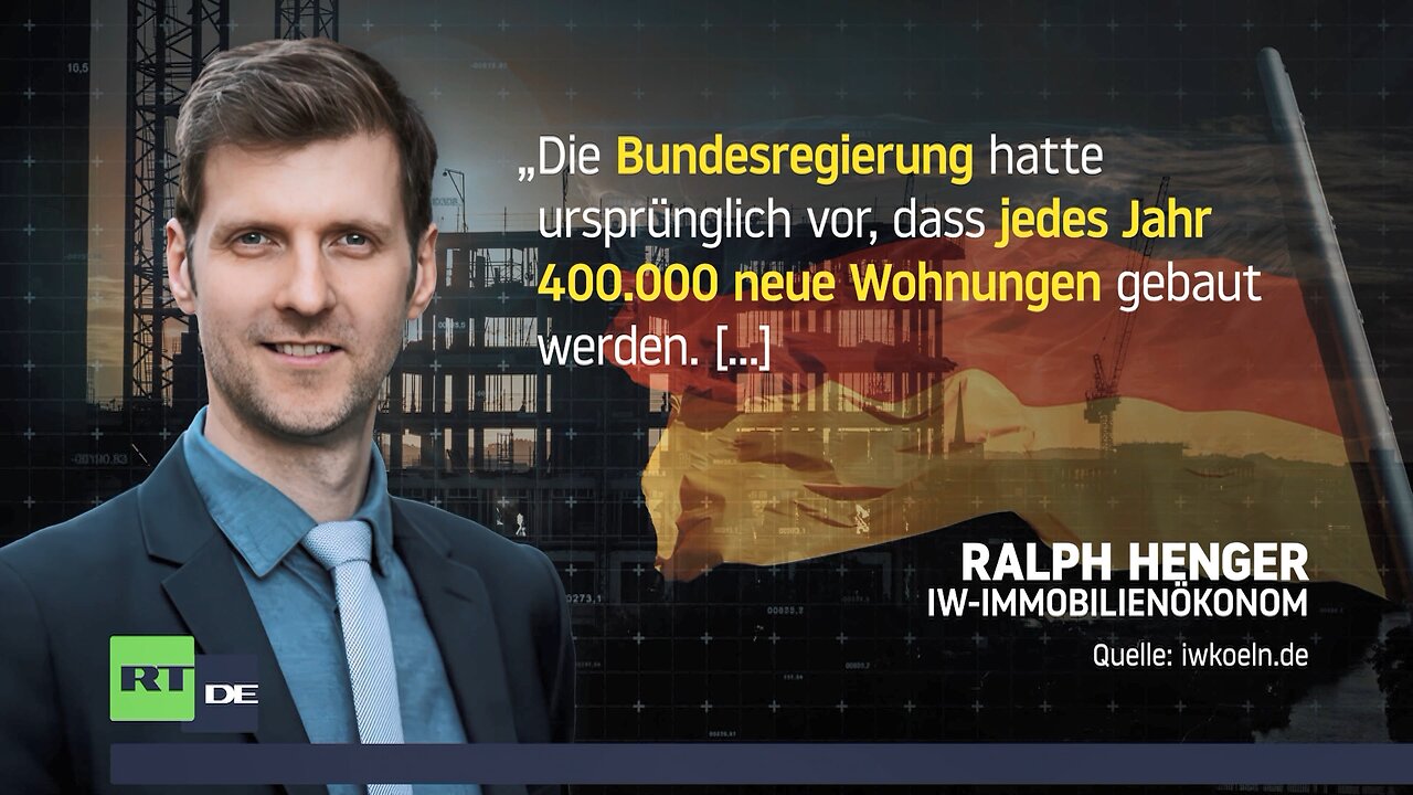 Wohungsnot in Deutschland: Jährlich müssten 370.000 neue Wohnungen gebaut werden