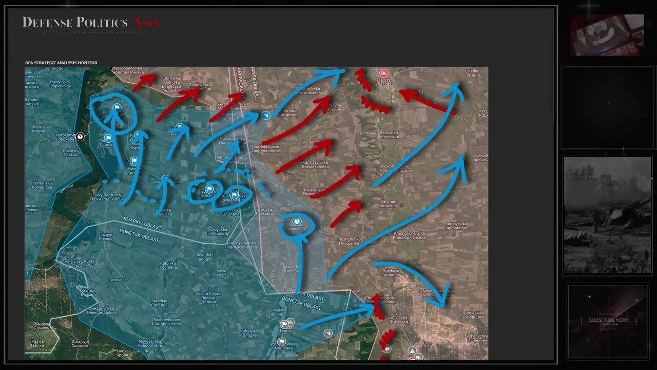 [ Svatove Front ] Ukrainian forces captured Borova and at least 7 other undefended settlements