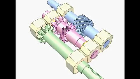 2747 One way clutch 7 helical gear