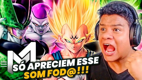 REAGINDO a VILÕES (Dragon Ball Z) - PODER | M4rkim | React Anime Pro