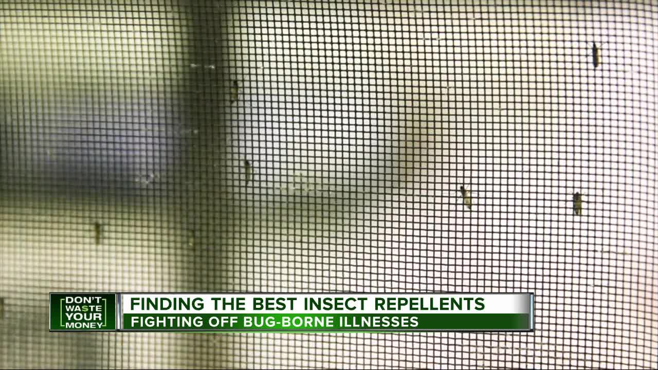 Finding the best insect repellents