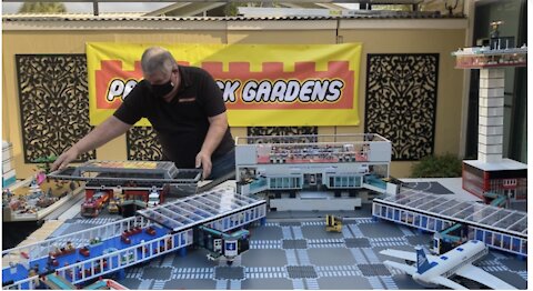 Palm Beach Gardens man inspires children with Lego city creation