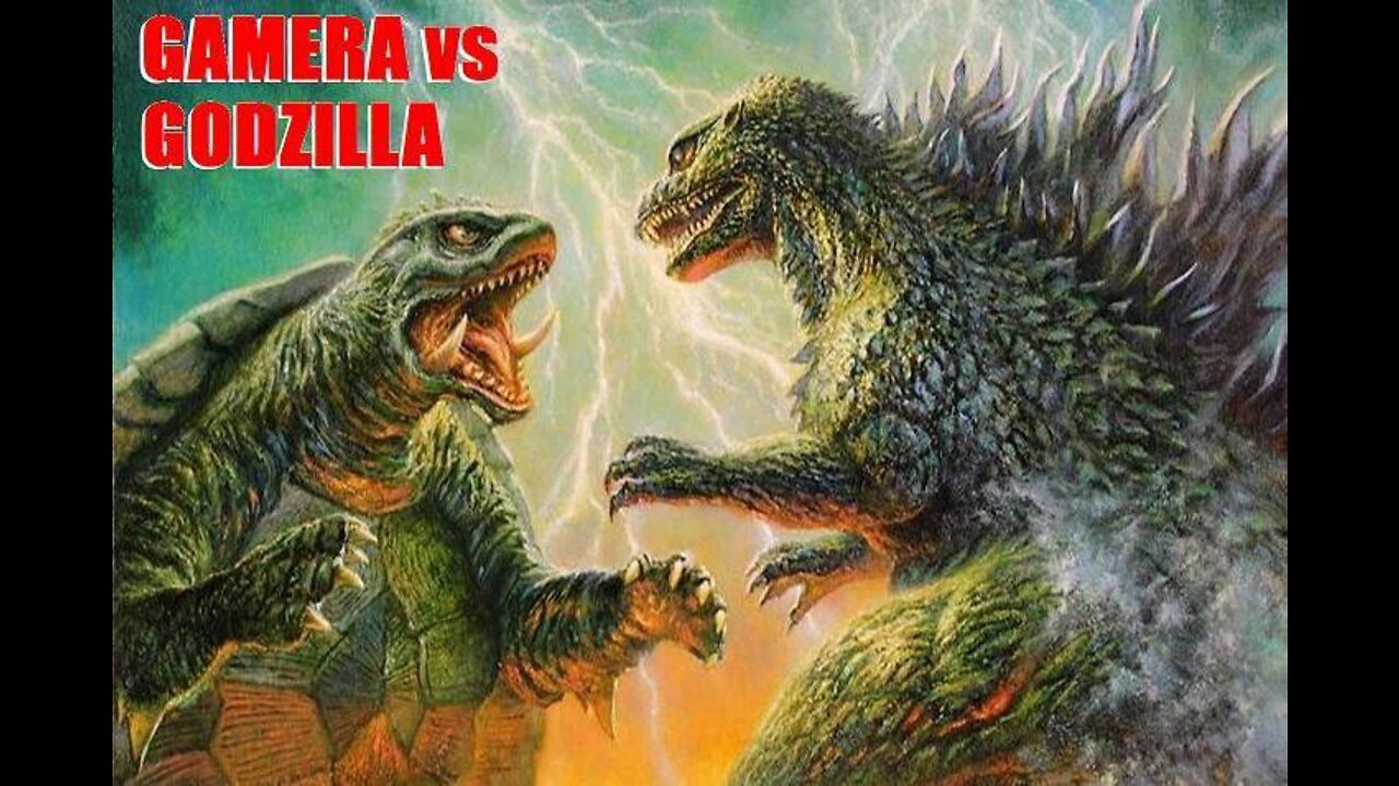 GAMERA VS GODZILLA Earth-Shaking Titanic Battle of Classic Era Giants - A "WHAT IF?" SHORT FILM