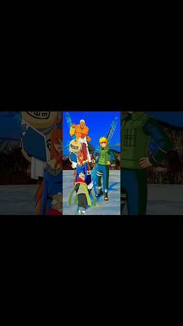 Minato VS 4 Kages - WHO IS STRONGEST??.#shorts