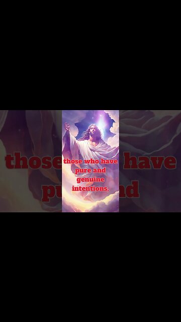 🌈👇 GOD'S MESSAGE FOR YOU TODAY!🙏 The Blessing of a Pure Heart: 💖👇 #jesus#shortvideo