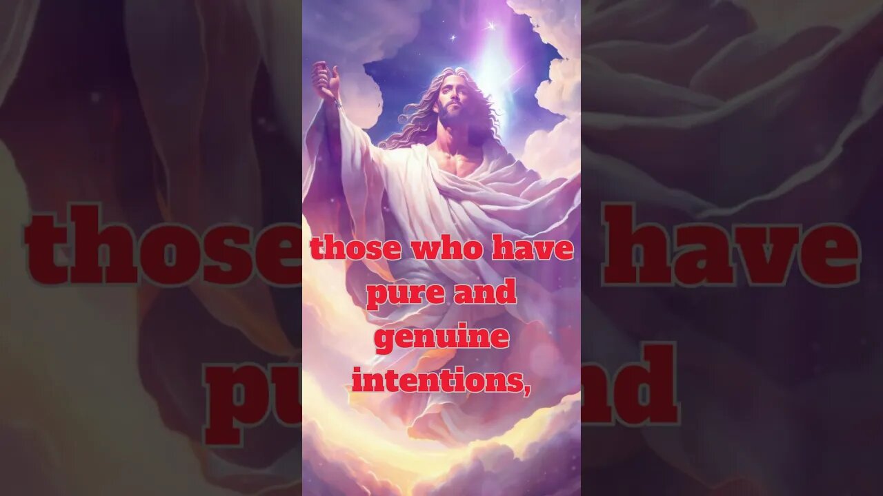 🌈👇 GOD'S MESSAGE FOR YOU TODAY!🙏 The Blessing of a Pure Heart: 💖👇 #jesus#shortvideo