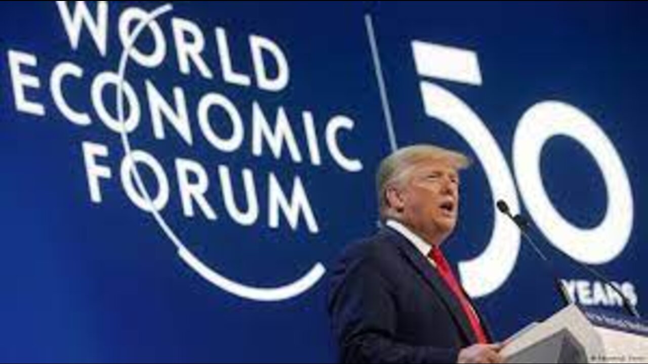 Donald Trump Speaks at Davos 2018