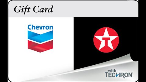 Chevron Gift Card