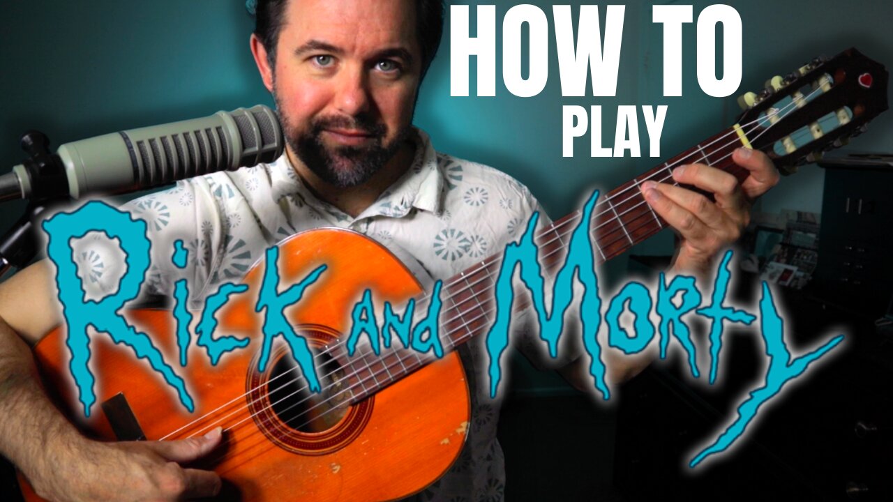 How to Play the "Evil Morty" Theme?! (Guitar Tutorial - Flamenco Style)