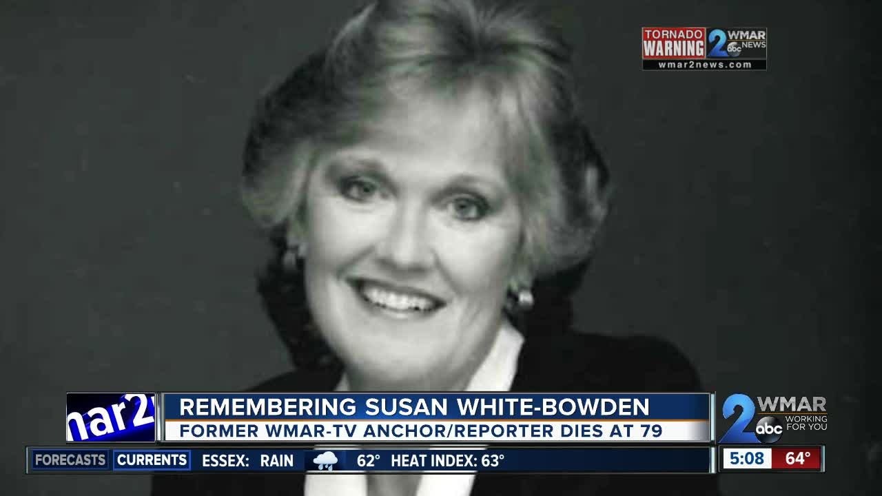 Former WMAR-TV Anchor/Reporter Susan White-Bowden dies at the age of 79