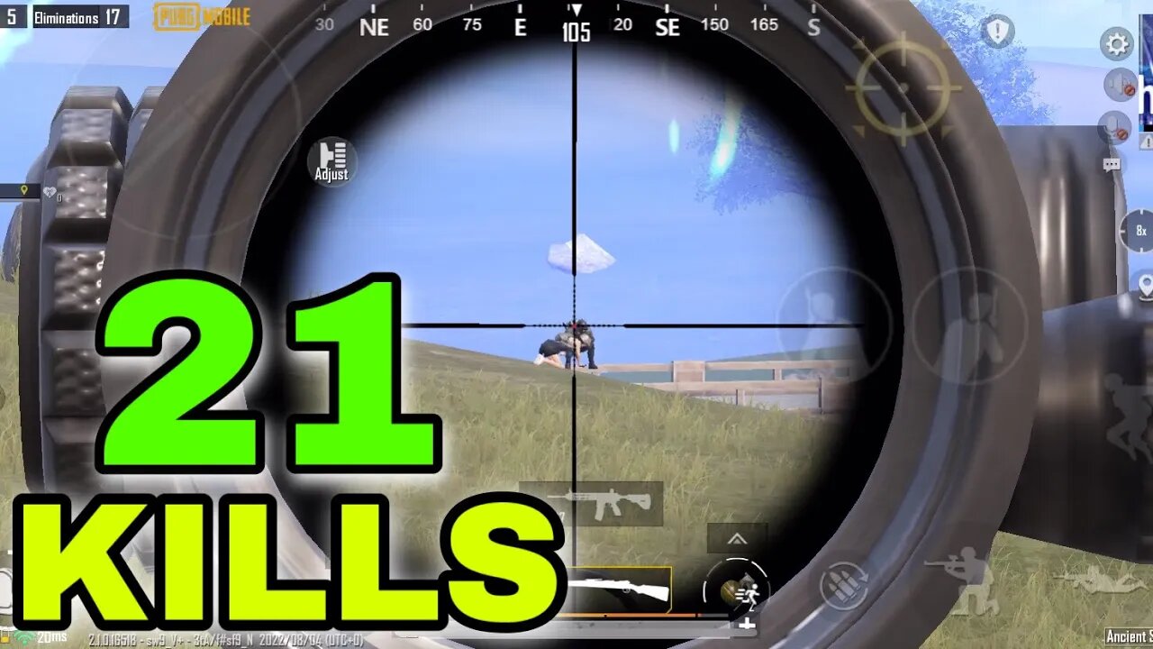 21 KILLS | Solo vs Squad PUBG Mobile | Kadu