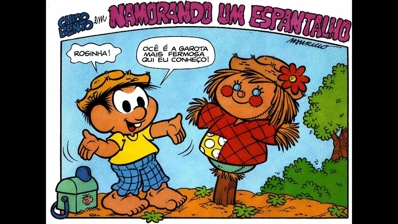 Chico Bento em-Namorando um espantalho | Gibis do Rapha 2