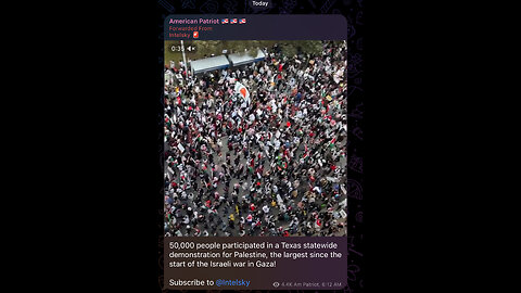 50,000 people participated in a Texas statewide demonstration for Palestine