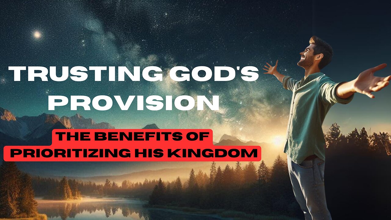 Why Seek First the Kingdom of God? A Deep Dive into Matthew 6:33