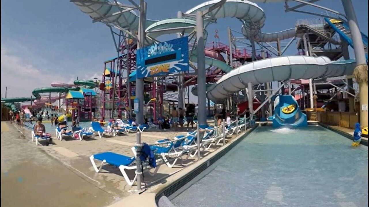 Fun at Splash Zone Water Park - Wildwood NJ - July 2021