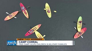 Camp for military kids helps children through difficult times