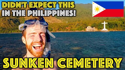 SUNKEN CEMETERY in the PHILIPPINES (didn’t expect THIS in CAMIGUIN)