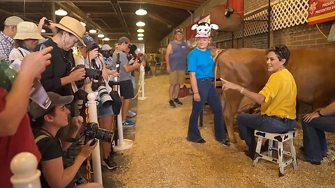 Kari Lake Challenges Reporters To "Milk" A Bull