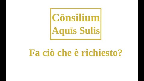 Fa ciò che è richiesto? (Italiano)