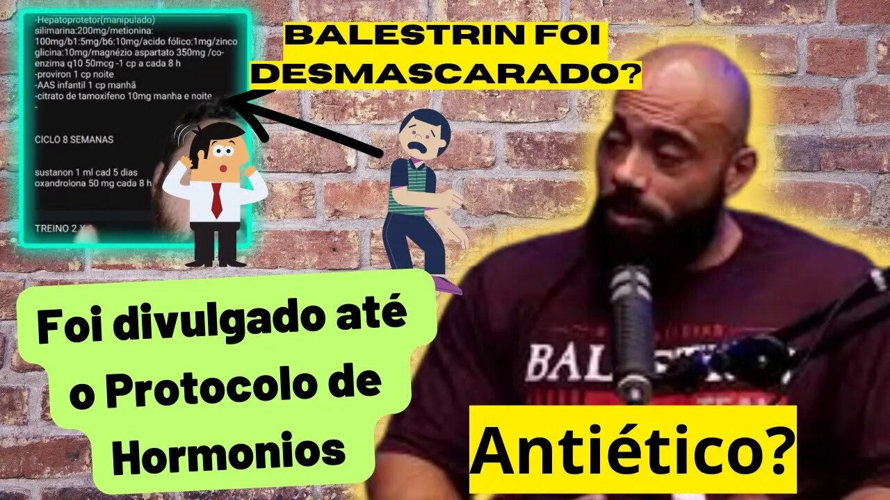 Julio Balestrin é desmascarado por influencer e tem o protocolo divulgado.