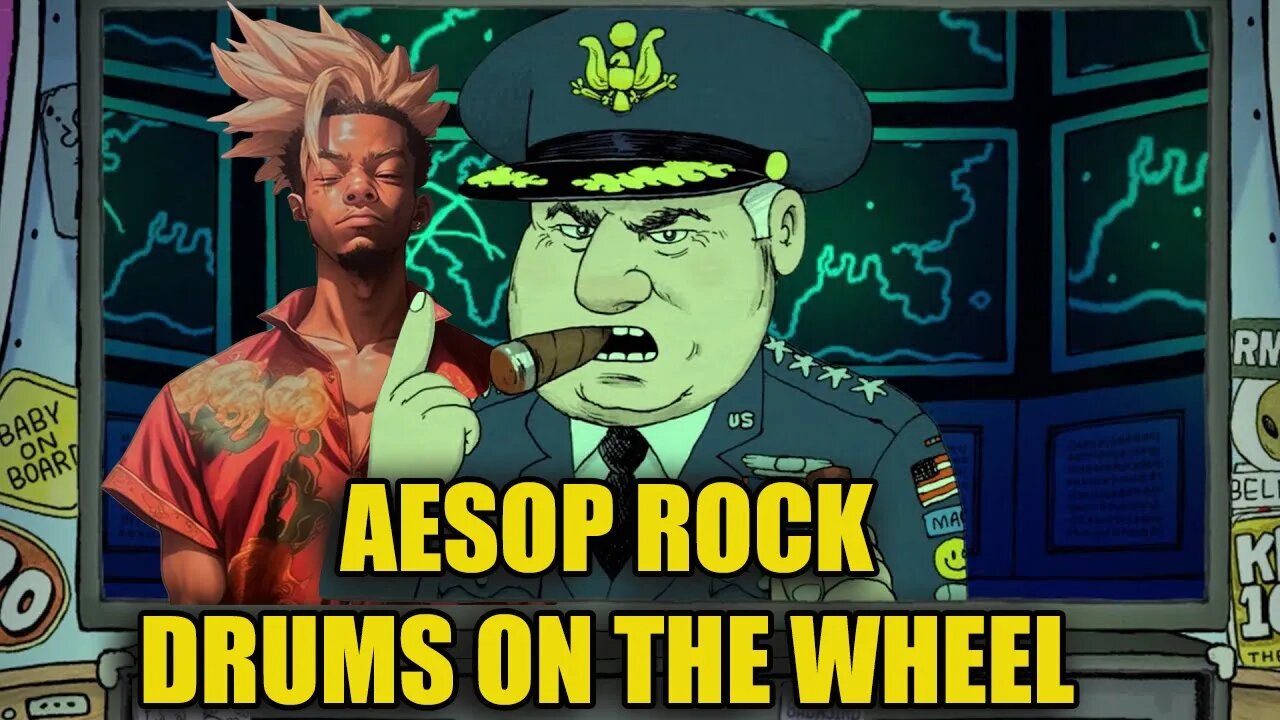 Calling Gamma Ray! | Aesop Rock - Drums On The Wheel (Official Video) | Reaction