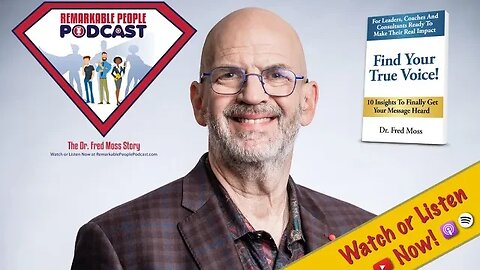 Dr. Fred Moss | Listening Authentically to Bring Joy, Communication, & Healing to the World | S4 E84