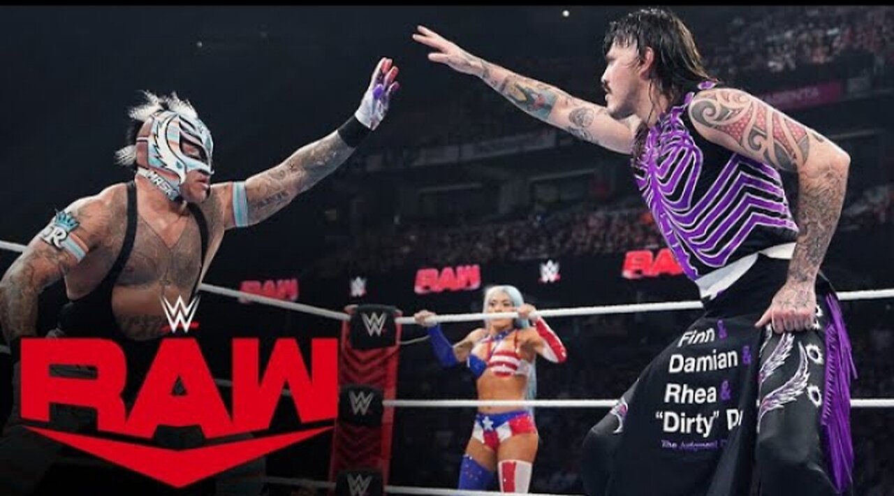 Rey Mysterio & Zelina Vega vs. "Dirty" Dominik Mysterio & Liv Morgan: Raw hi...