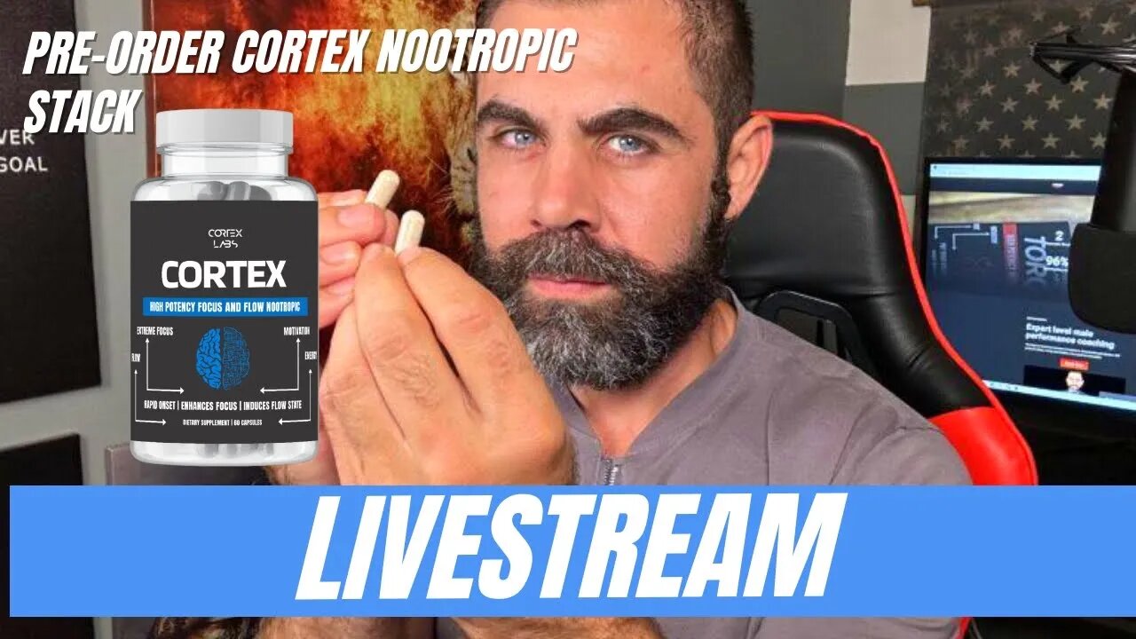 LIVESTREAM - PRE-ORDER Cortex Nootropic Stack