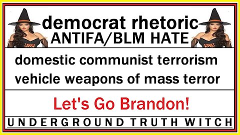 democrat rhetoric ANTIFA / BLM HATE - vehicle weapons of mass terror