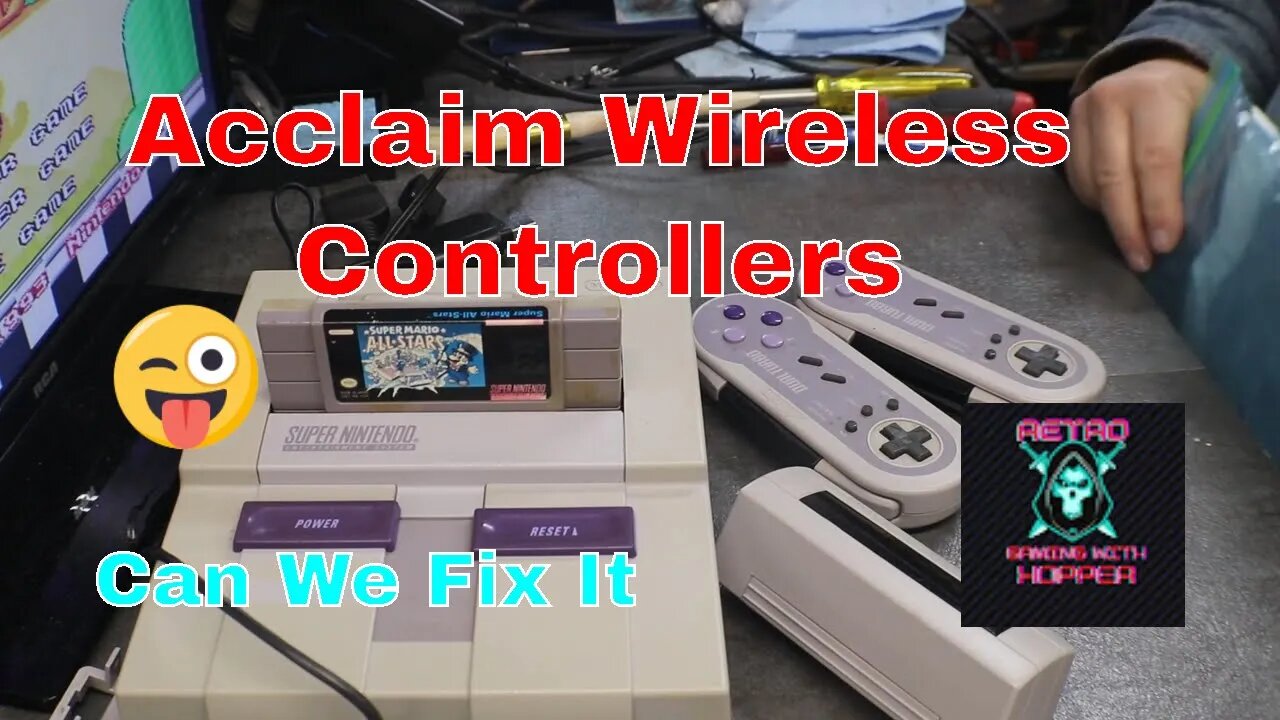 Battery Damage Acclaim SNES Wireless Controllers Can We Fix It