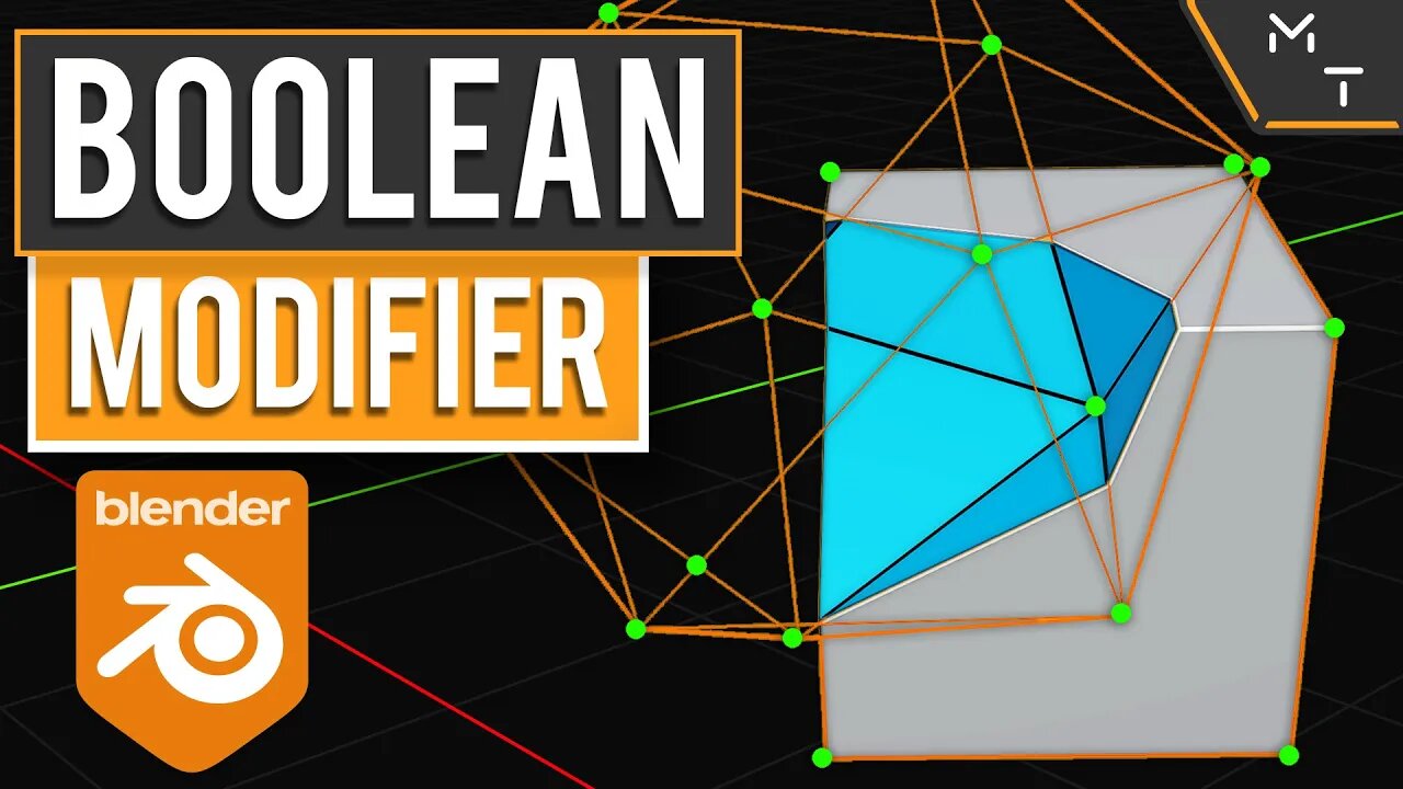 Intro To Modifiers - Boolean Modifier | Learning Blender 2.9 / 3.0 Precision Modeling | Part- 21