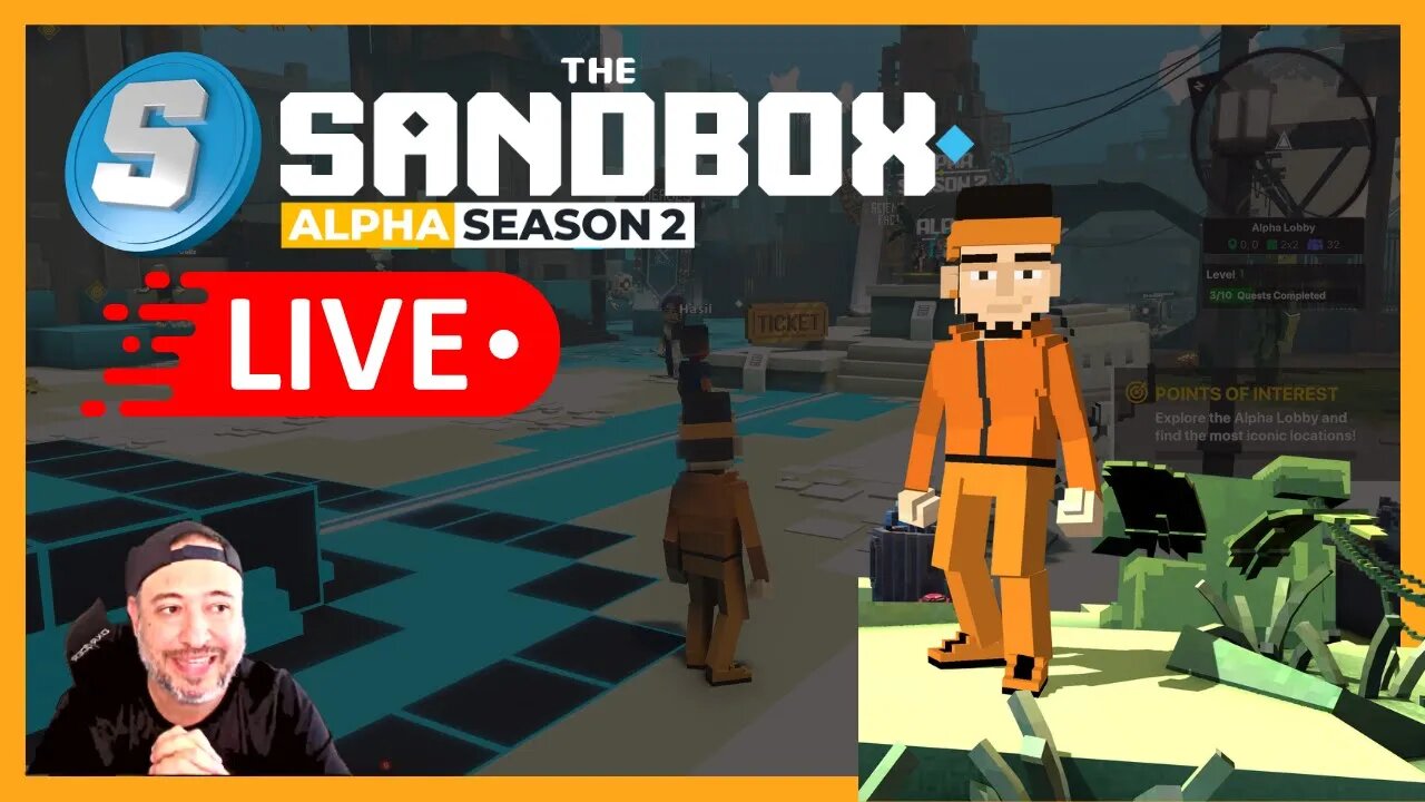 The Sandbox - Jogando o Alpha Pass Season 2 AO VIVO