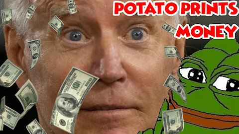 Joe Biden Can't Read Teleprompter Explaining $1.9 Trillion Stimulus Grift
