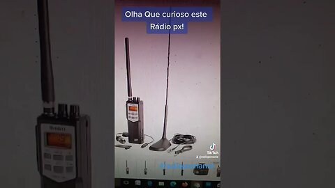 Olha Que curioso esta estação completa de Rádio px !