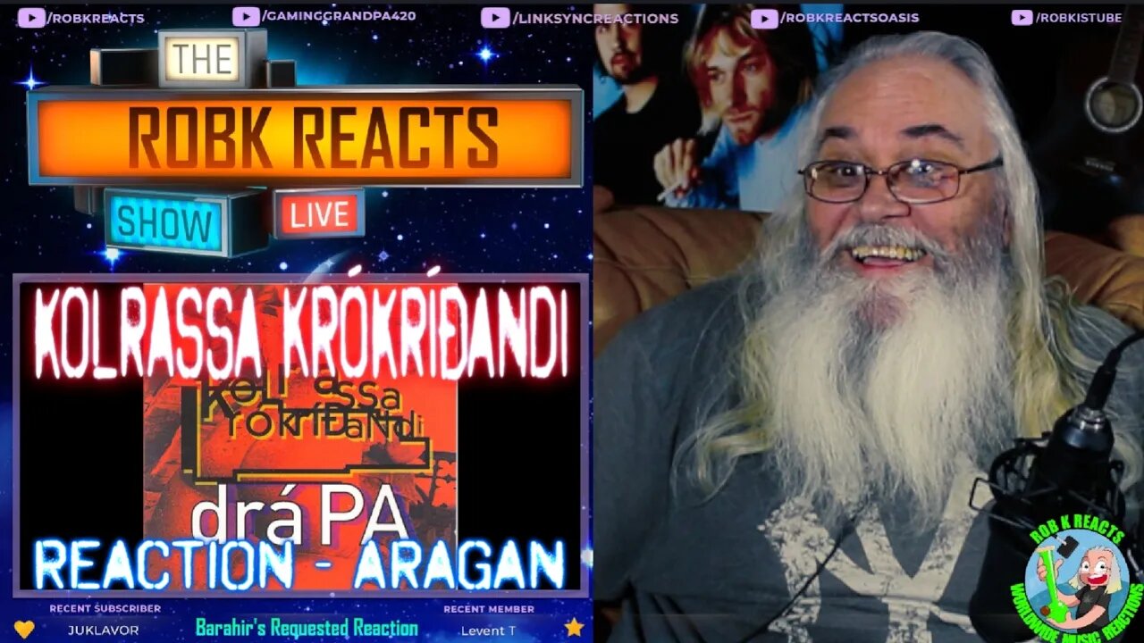 Kolrassa krókríðandi Reaction - Aragan - First Time Hearing - Requested