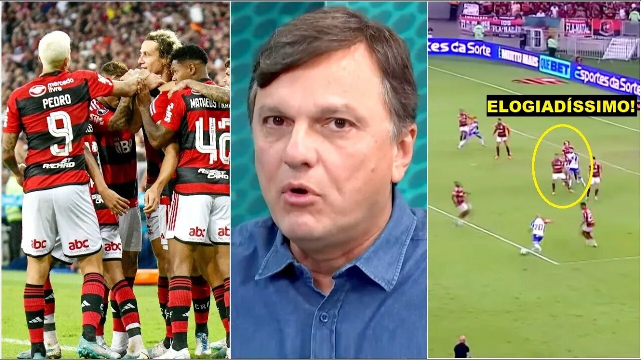 "Eu FIQUEI IMPRESSIONADO! Quem foi ESPETACULAR no Flamengo foi o..." VEJA quem Mauro Cezar ELOGIOU!