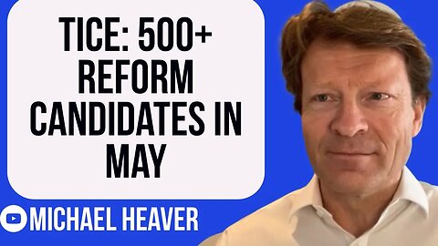 Tice Announces Reform Party Standing 500+ Candidates