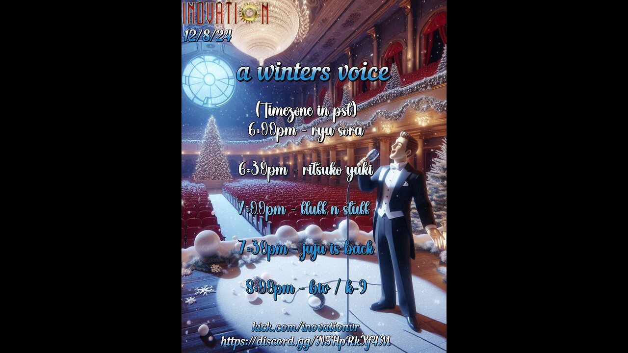 inovation presents: a winters voice